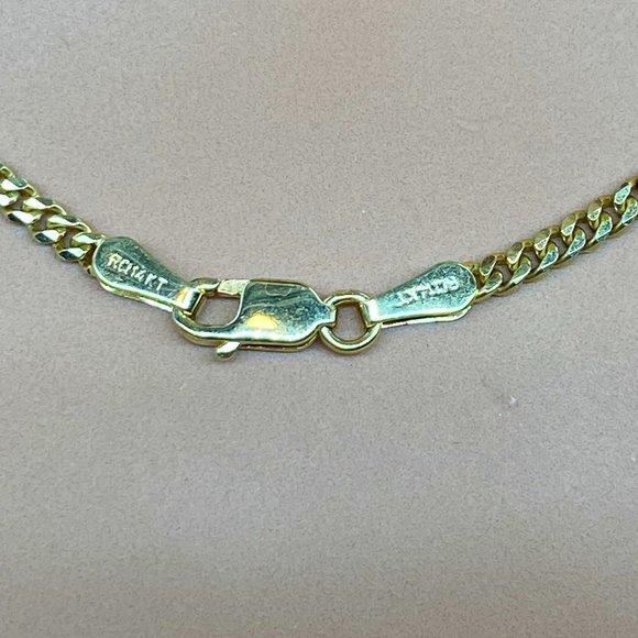 14K Yellow Gold 6.9 Grams Chain Necklace - Picture 4 of 5